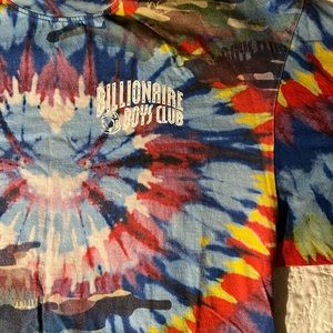 Tie dye BBC mens shirt graphic t shirt